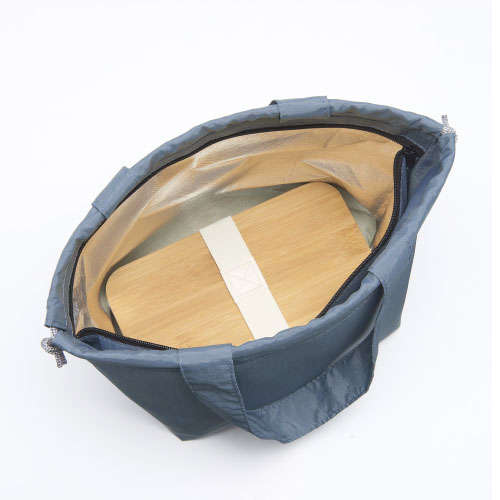 保冷温スイッチ・やわらか撥水巾着トート