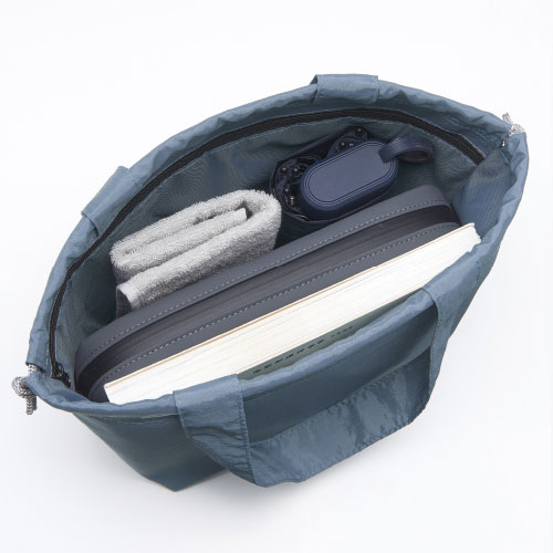 保冷温スイッチ・やわらか撥水巾着トート