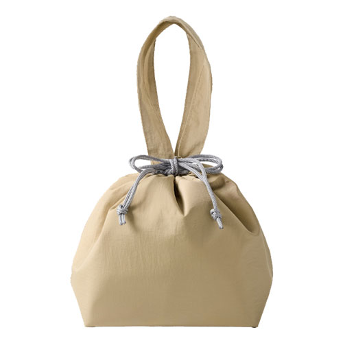 保冷温スイッチ・やわらか撥水巾着トート