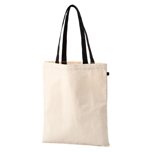 キャンバスフラットトートループ付