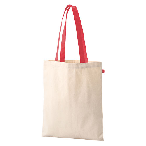 キャンバスフラットトートループ付