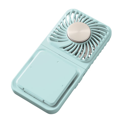 スマホスタンド付冷却プレートUSBファン