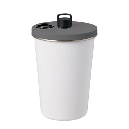 ストロー付ステンレスサーモタンブラー370ml