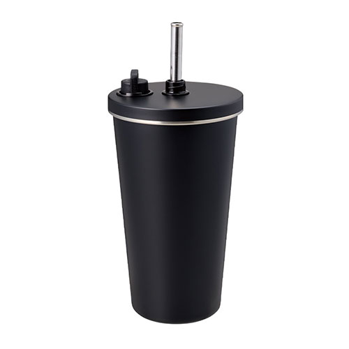 ストロー付ステンレスサーモタンブラー470ml