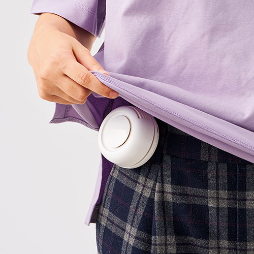 360度回転クリップファン