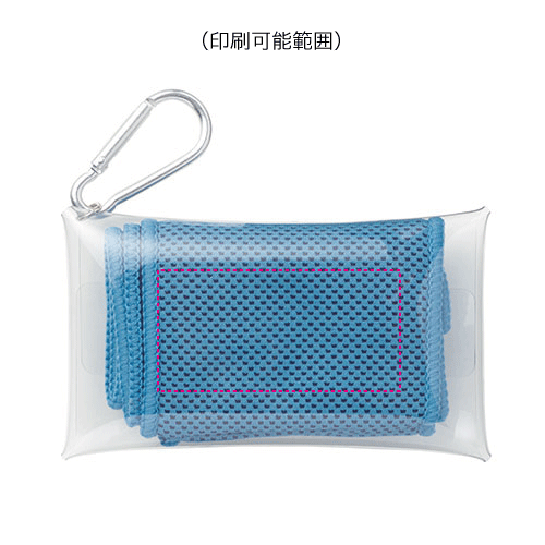 カラモ 熱中症対策 クールネックタオル&ケース