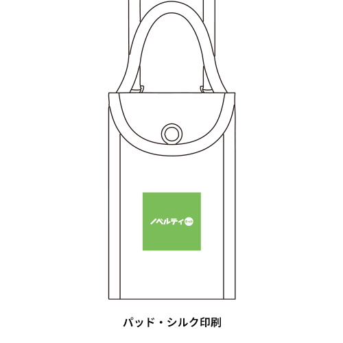 カラモ 2wayクリアスマホショルダーバッグ