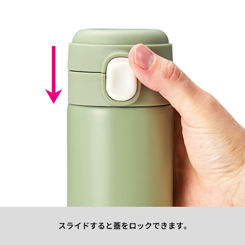 ワンプッシュ　真空保冷温ボトル300ml