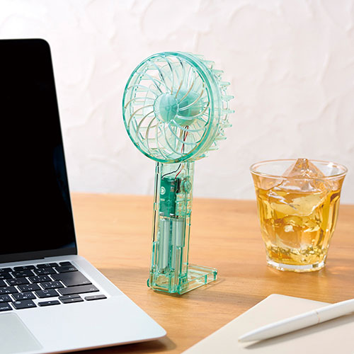 クリアハンディファン1個