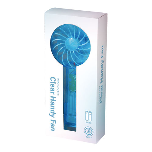 クリアハンディファン1個