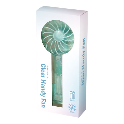 クリアハンディファン1個