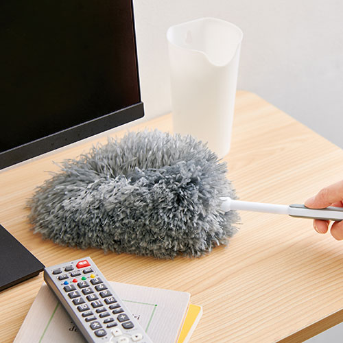 収納ケース付きハンディモップ