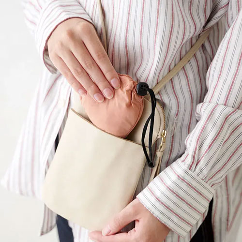 ミニ収納ナイロンバッグ