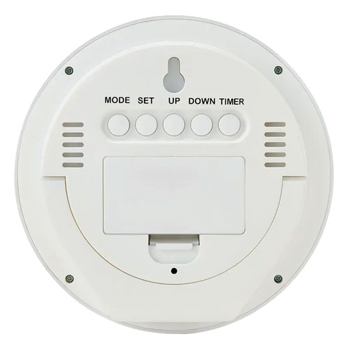 表示が見やすい丸時計