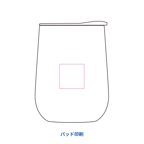 蓋付きラウンドタンブラー 320ml