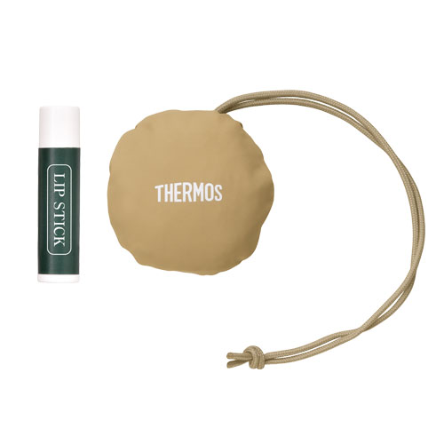 THERMOS たたまず丸めるエコバッグ