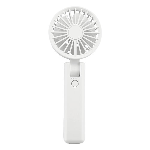 折りたたみ式2WAYダブルファン(カラビナ付き)