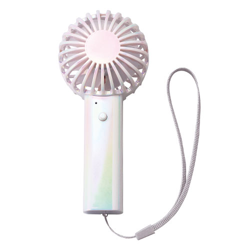 充電式オーロラハンディファン（ストラップ付き）