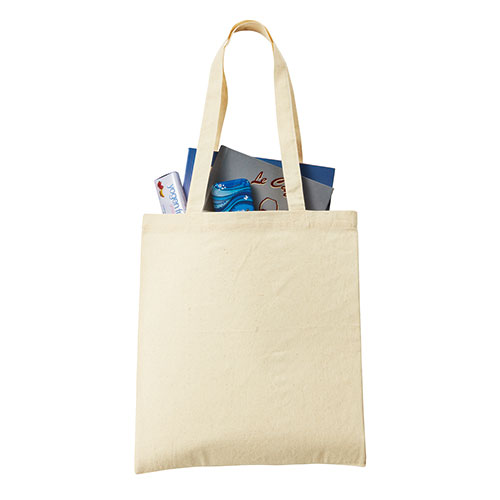 コットンフラットショルダートート