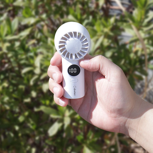 dretec てのひらハンディファン