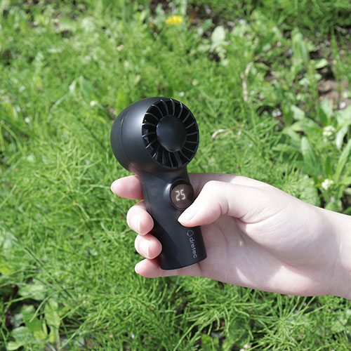 dretec てのひらハンディファン