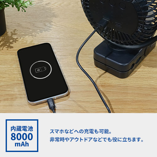 dretec ぴかぴかクリップファン