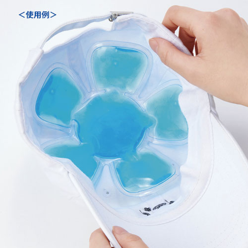 ひんやり帽子用クールパッド
