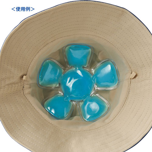 ひんやり帽子用クールパッド