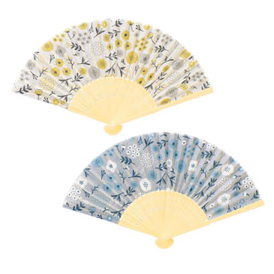 扇子／北欧小花
