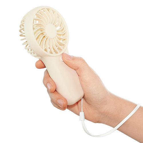 ポータブルハンディファン（ハンドストラップ付き）