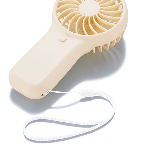 ポータブルハンディファン（ハンドストラップ付き）