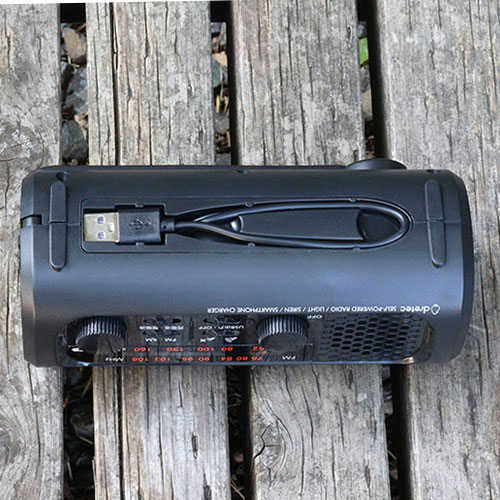 dretec さすだけ充電ラジオライト3