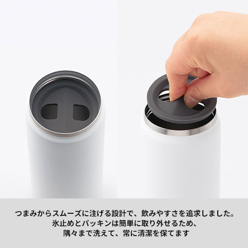 Zalattoサーモハンドルスタイルボトル500ml　ver.2