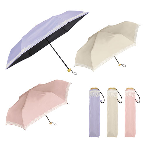 ブルームレース 晴雨兼用折りたたみ傘