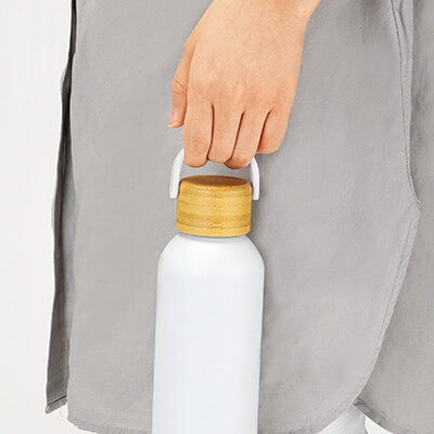 ナチュラルバンブー真空ステンレスボトル（480ml）