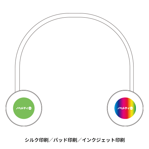 折りたたみネックUSBファン