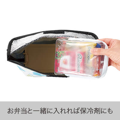 そのまま冷凍！クールジェル入ポーチ