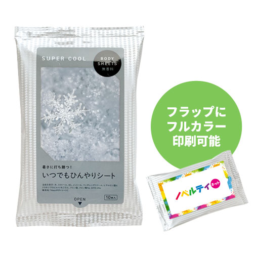 BODY SHEETS SUPER COOL 10枚入 無香料