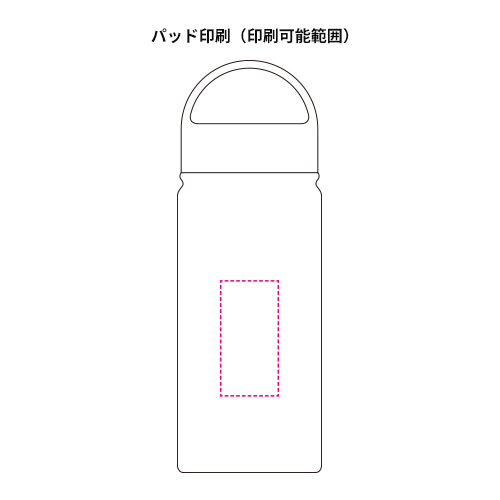 ビーサイド・真空二重ハンドル付きマグボトル 500ml