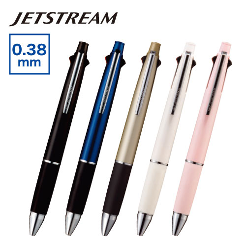 ジェットストリーム 多機能ペン 4&1 0.38mm