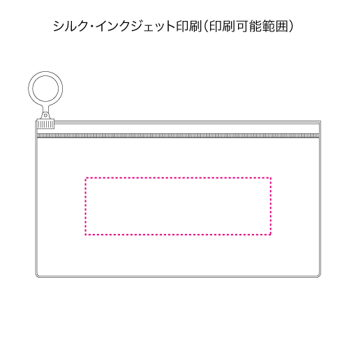 オーロラPVCポーチ(S)
