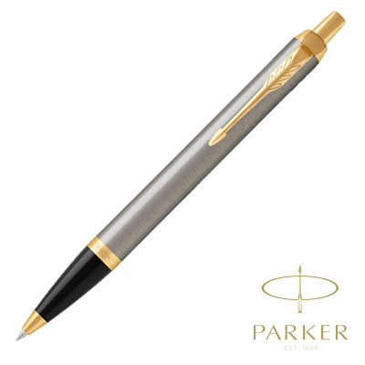 【PARKER】IM ブラッシュドメタルGT ボールペン
