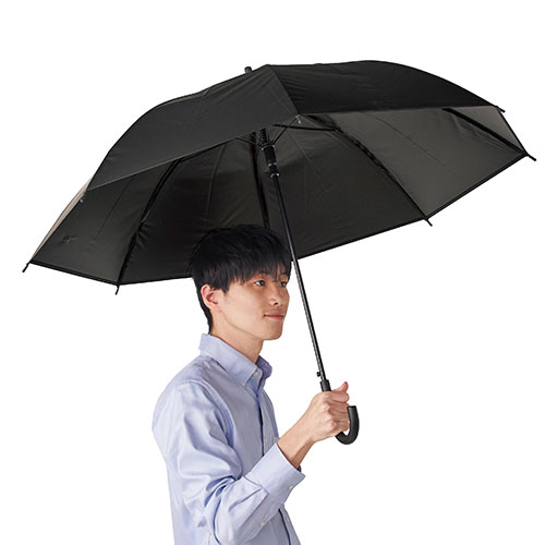 晴雨兼用 遮光遮熱ビニールジャンプ傘1本