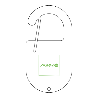 カラモ アクリルカラビナ