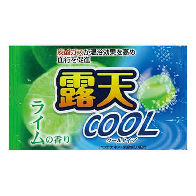 薬用発泡入浴剤　露天クール40g 1個