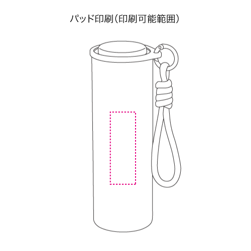 ステンレスケース付スティック氷のう