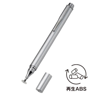 クリアディスク型タッチペン（再生ABS）