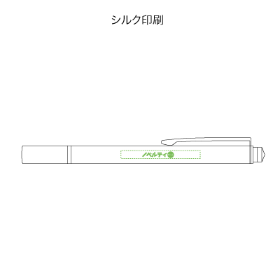 クリアディスク型タッチペン(再生ABS)
