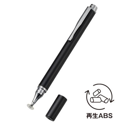 クリアディスク型タッチペン（再生ABS）