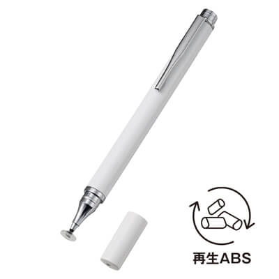 クリアディスク型タッチペン（再生ABS）